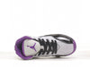 Nike air jordan retro black and purple shoes