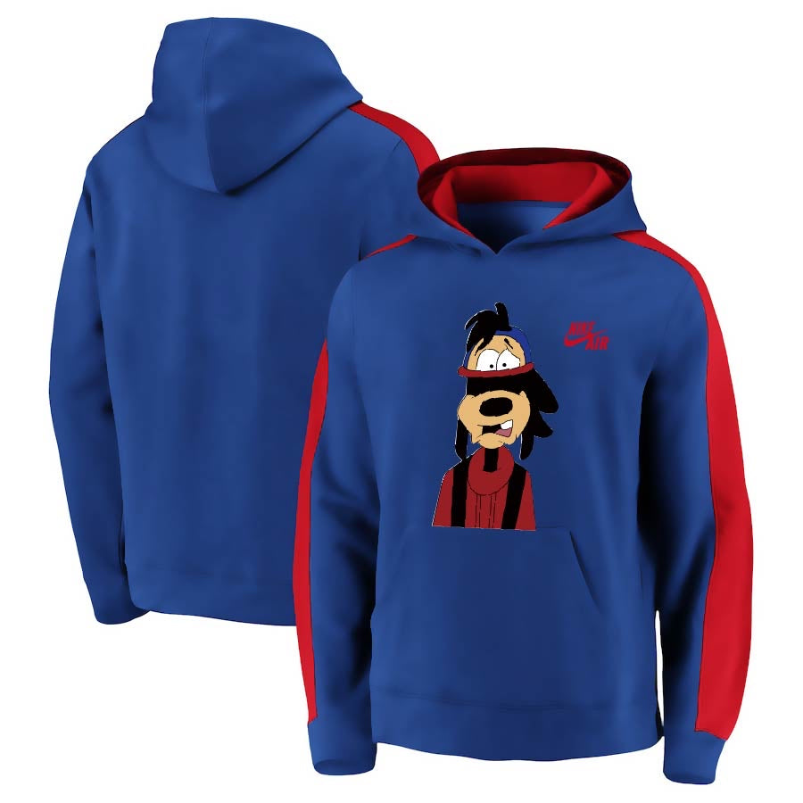 Nike red-blue hoodie