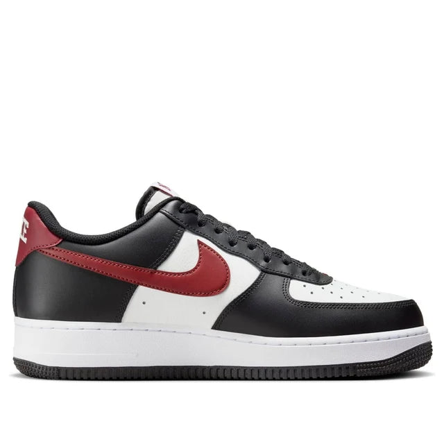 Nike Air Force 1 '07 'Black White Red'