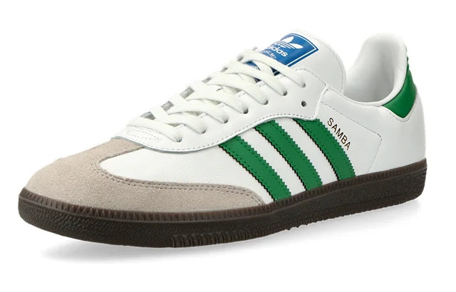 Adidas-Samba OG  'White Green'