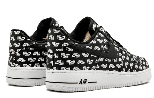 Nike Air Force 1 '07 'All Over Logo Black'
