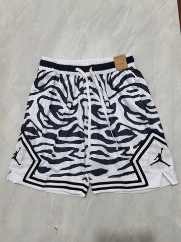 Jordan B-29 Zebra Blue Basketball Shorts