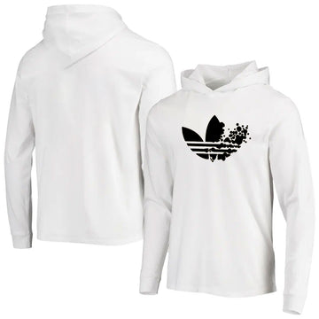 Adidas white/black hoodie