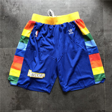 Short bleu/multicolore Denver Nuggets