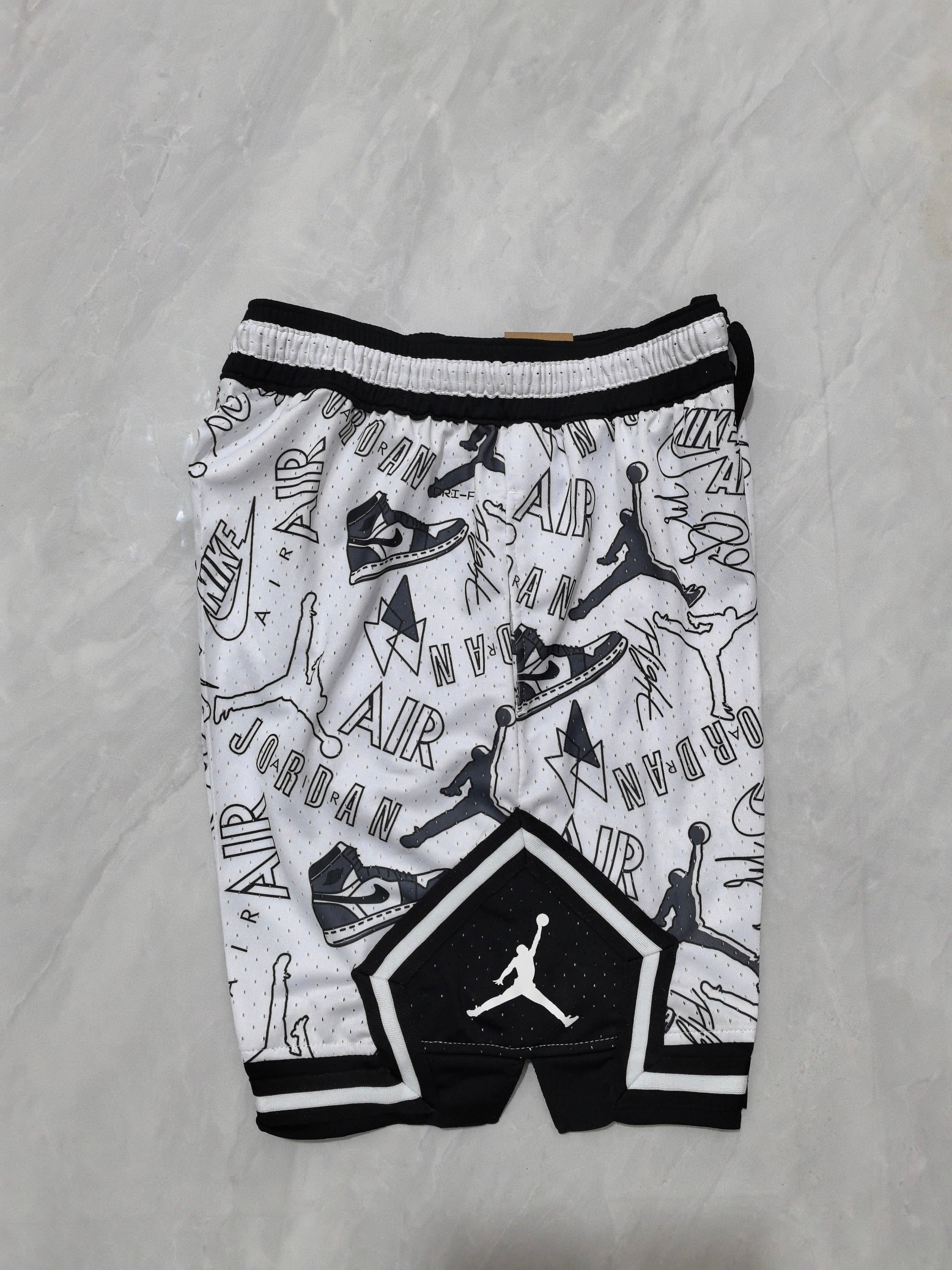 Jordan B-1 Trend System White Basketball Shorts