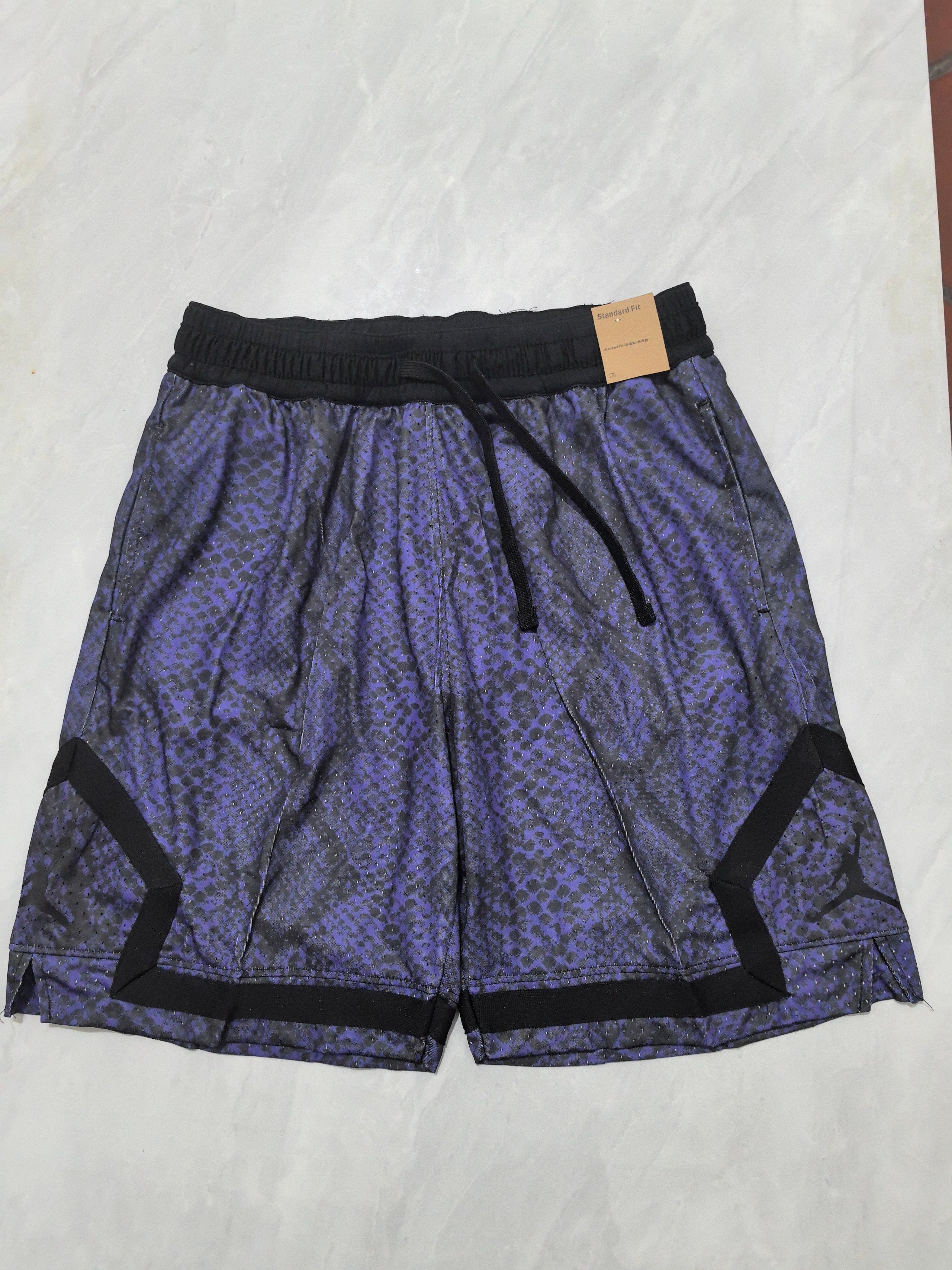 Jordan B-22 snakeskin purple basketball shorts