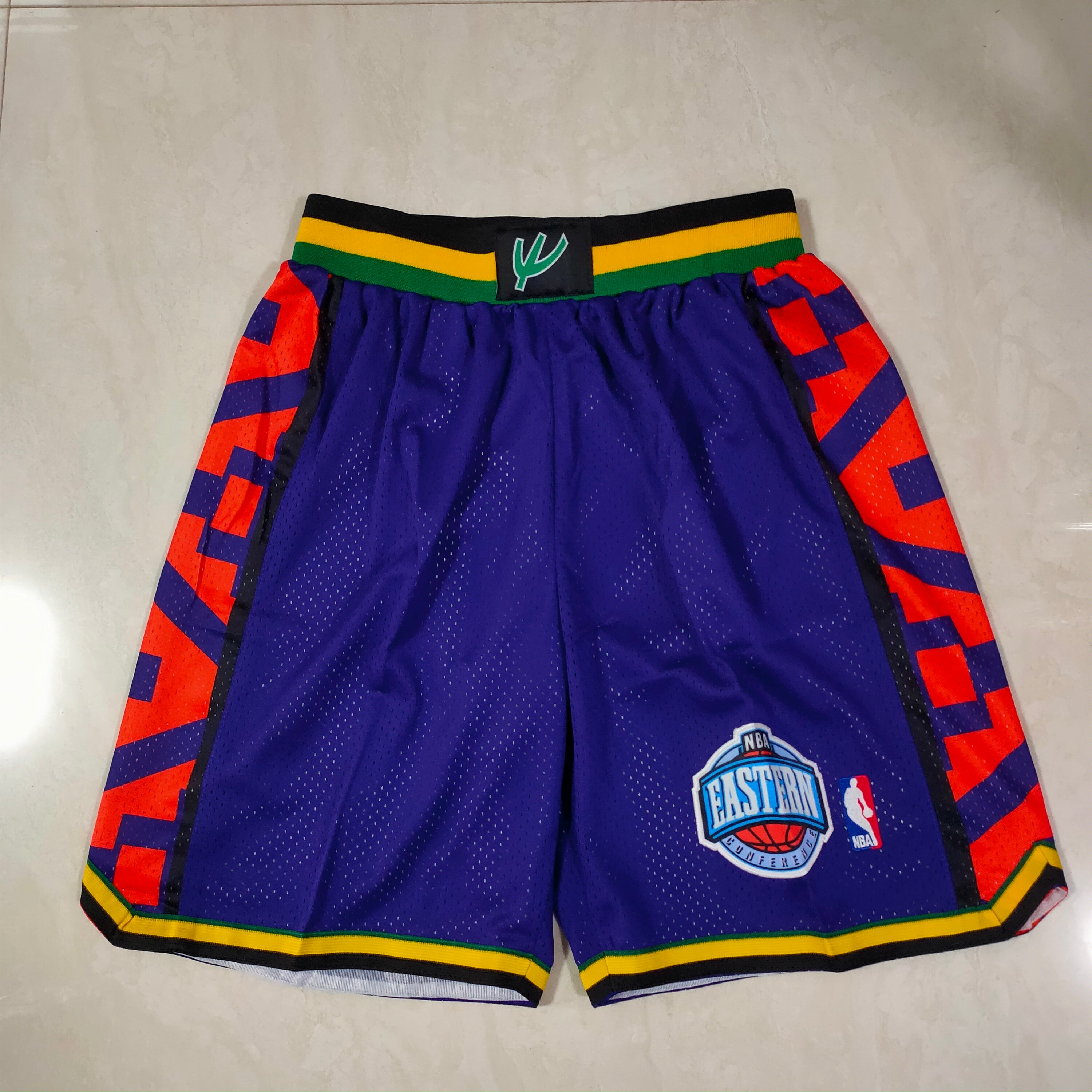 NBA Eastern dark blue/red shorts