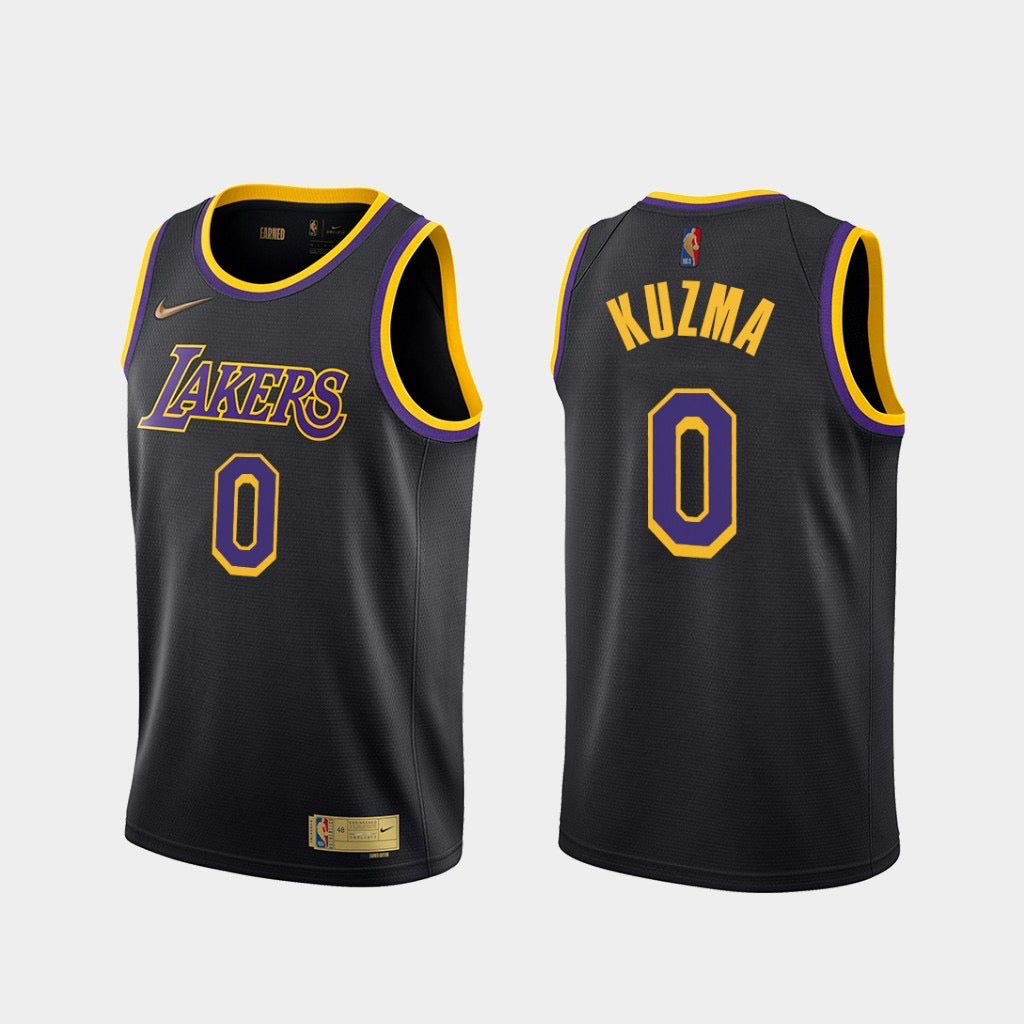 Maillot Lakers noir 0 Kuzma