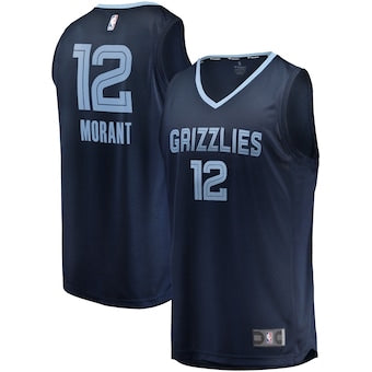 Maillot bleu marine des Grizzlies de Memphis