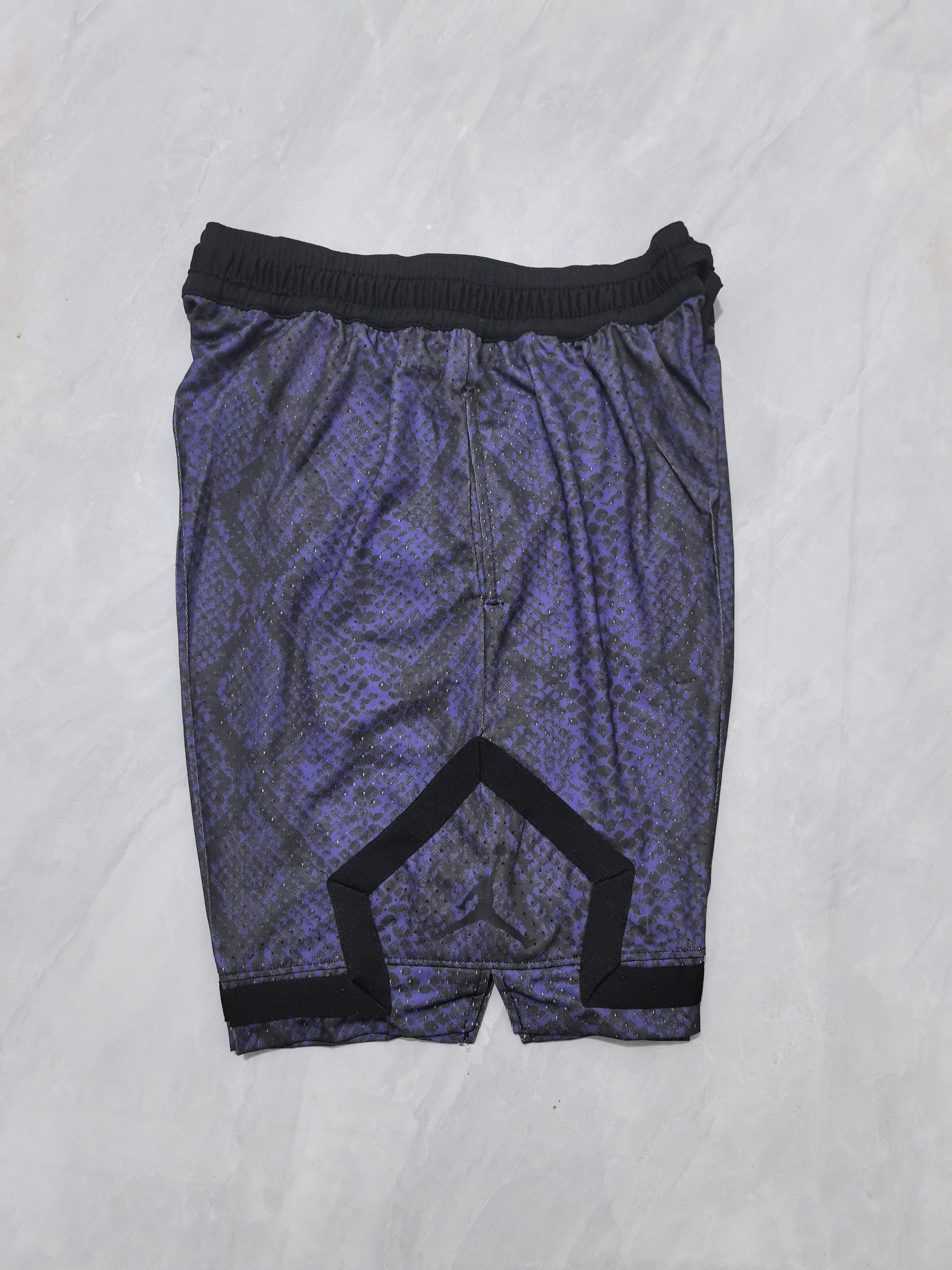 Jordan B-22 snakeskin purple basketball shorts