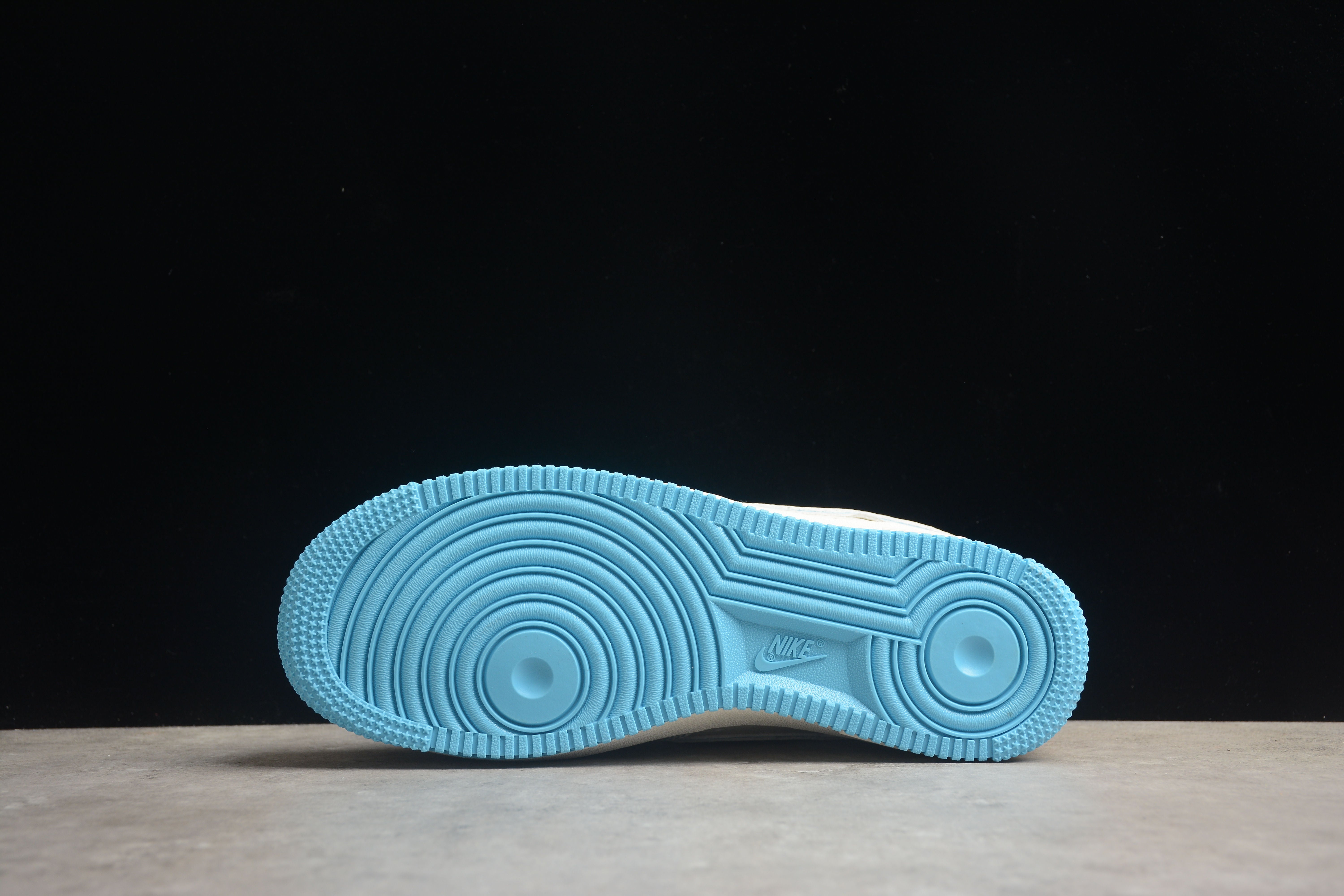 Nike airforce A1 chaussures bleu clair