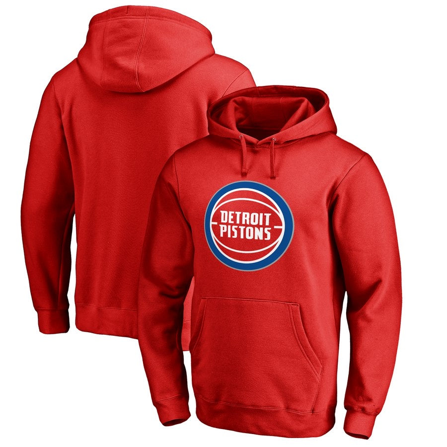 Detroit pistons red hoodie