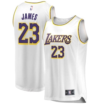 Maillot blanc des Lakers de Los Angeles