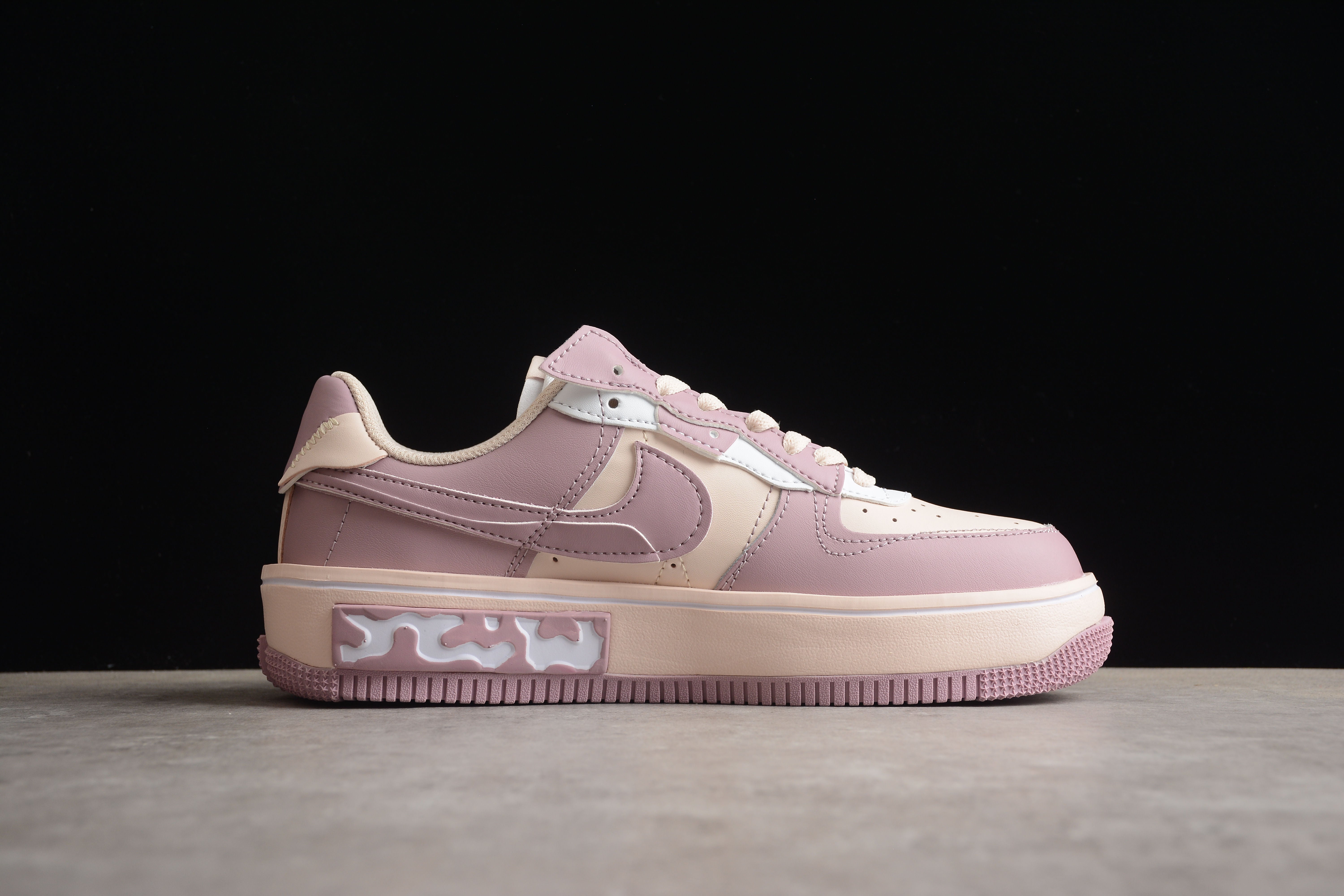 Nike airforce A1 purple shoes