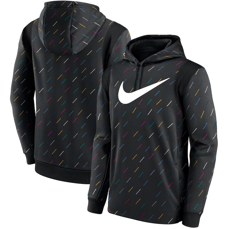Nike 20 black sprinkles/ white hoodie