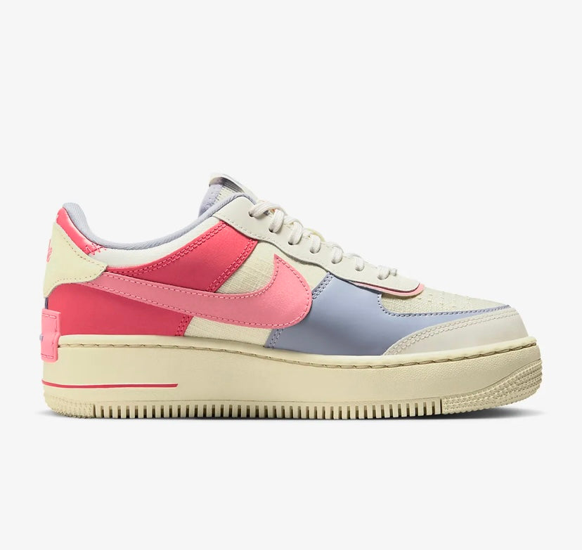Nike airforce A1 double chaussures roses