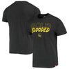 Golden State Warriors Sportiqe Heathered Royal Gold Blooded Comfy Tri-Blend T-Shirt