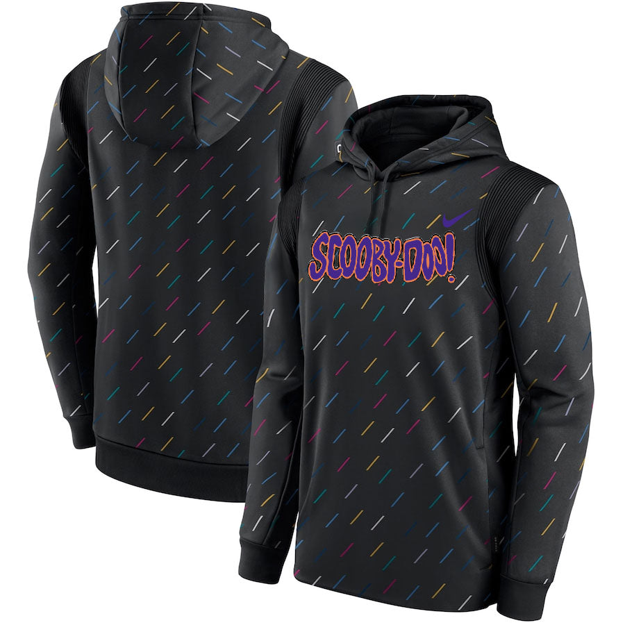 Nike 20 black sprinkles/ scoobydoo hoodie