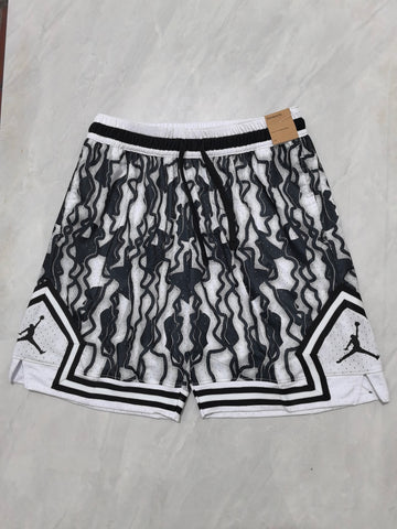 Jordan B-24 Spotted Black Basketball Shorts