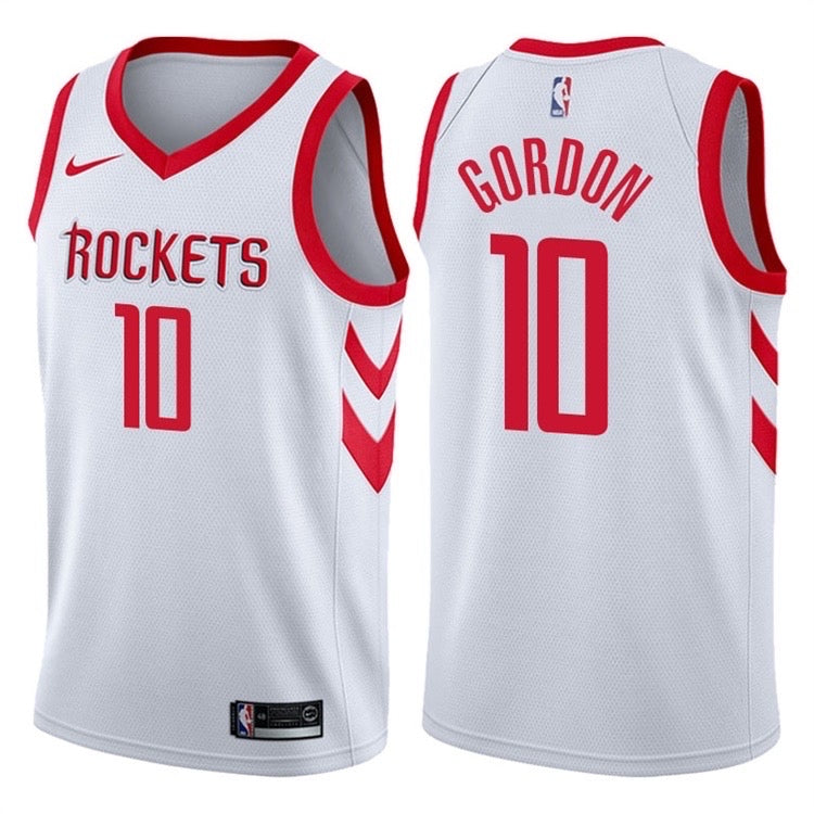 Maillot blanc 10 gordon des Rockets