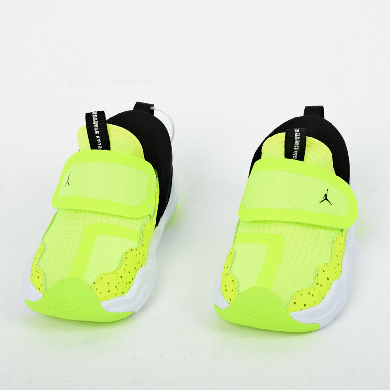 Jordan shark yellow shoes