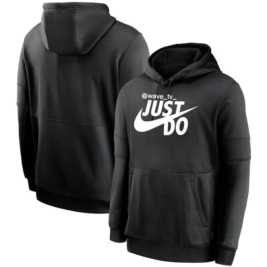 Nike 19 black-black hoodie