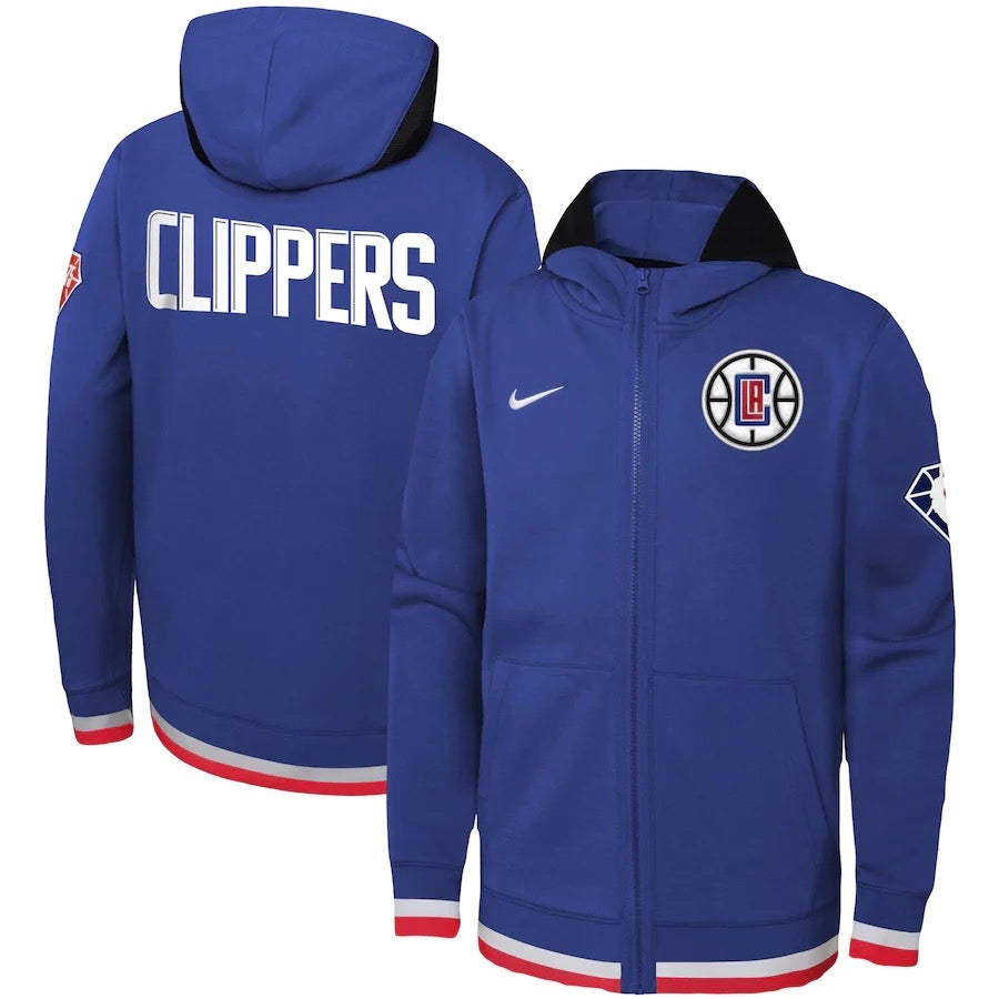 Clippers blue jacket