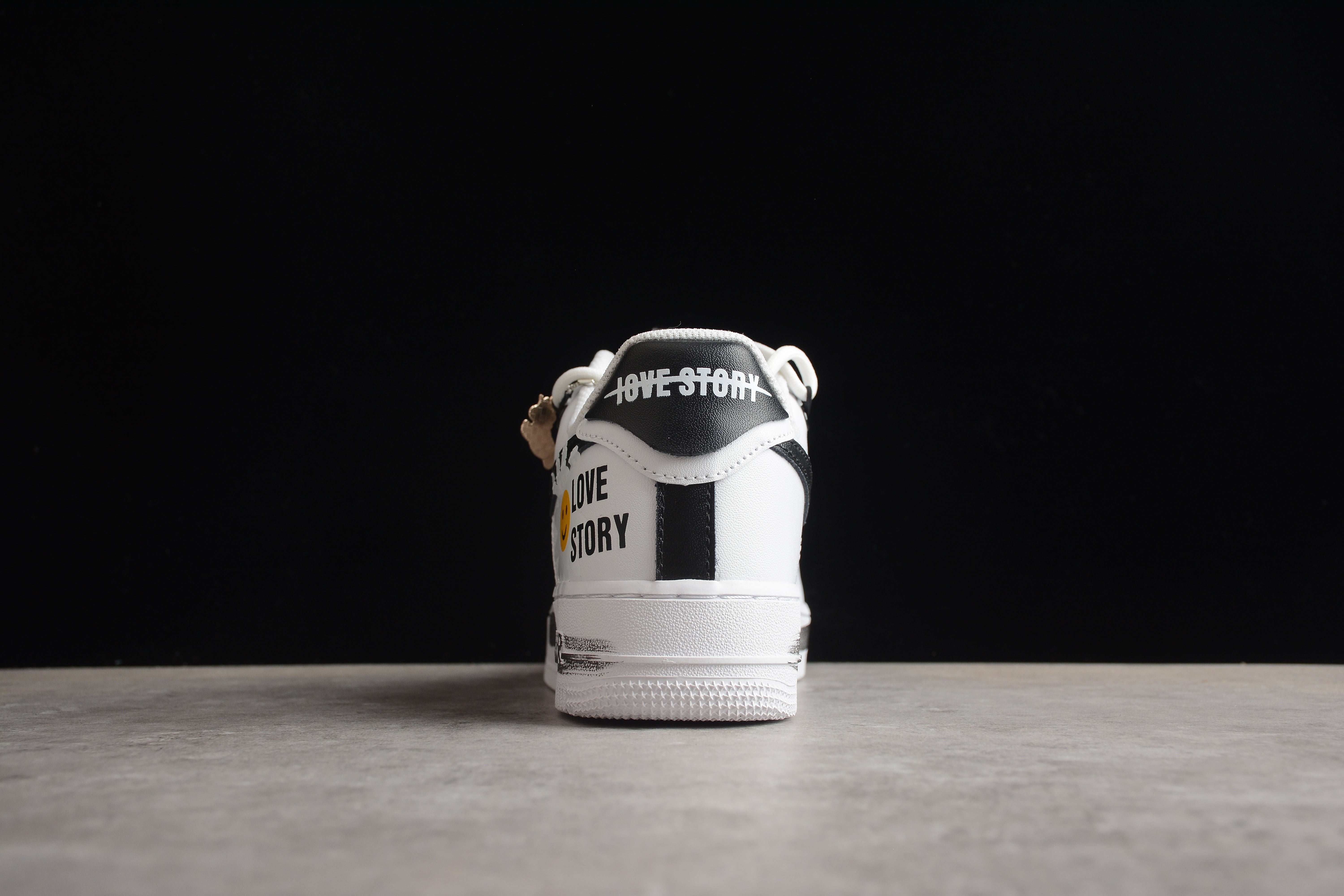Nike airforce A1 street black shoes