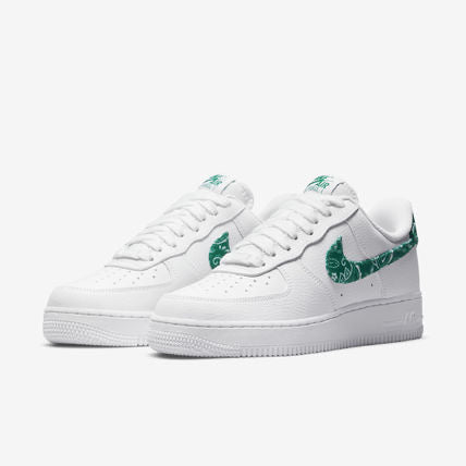 Nike airforce A1 essential green shoes