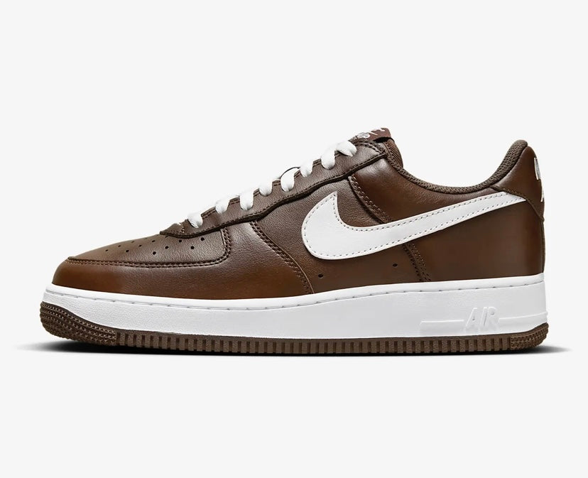 Nike airforce A1 chaussures marron chocolat