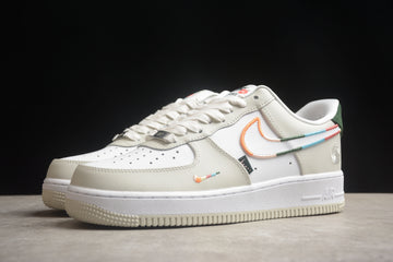 Nike airforce A1 beige shoes