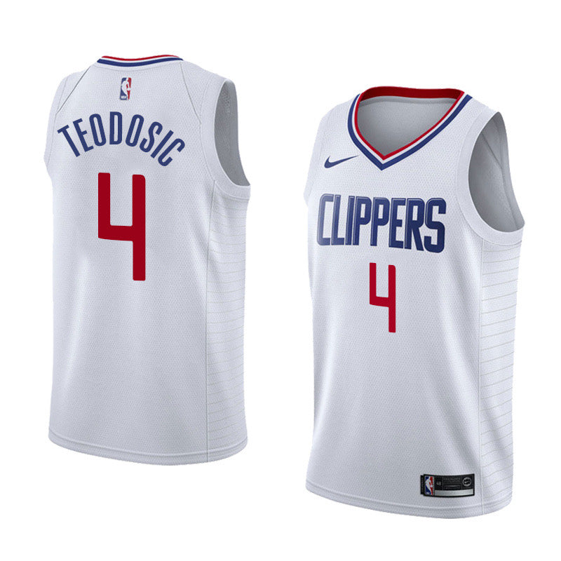 Maillot Clippers blanc 4 teodosic