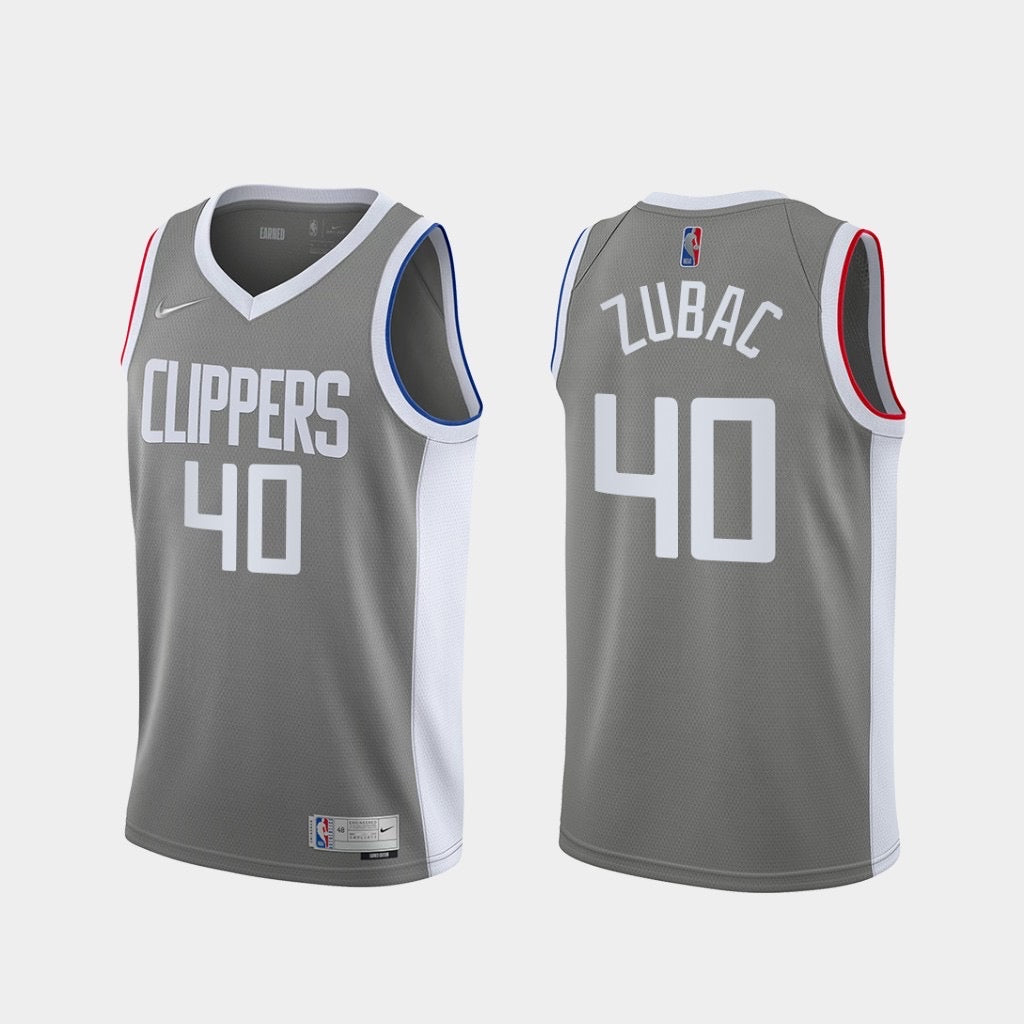 Maillot Clippers gris 40 zubac