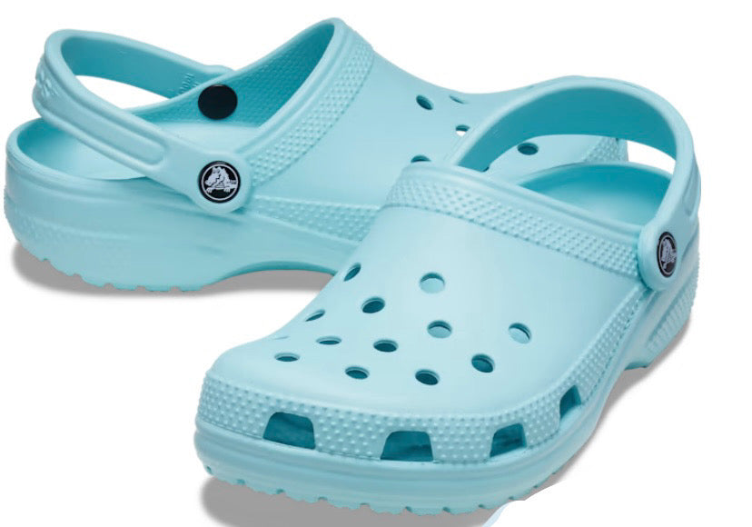 Crocs light blue