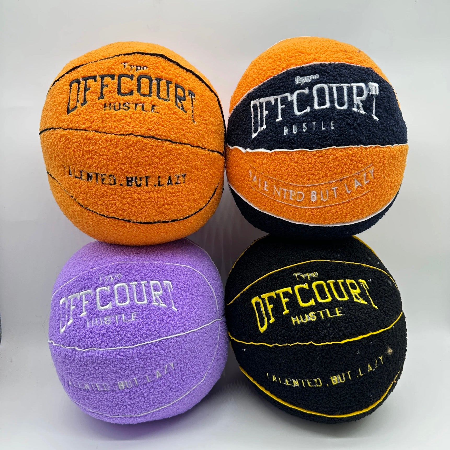 Offcourt Basketball Pillow