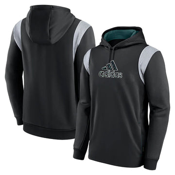 Sweat à capuche Adidas noir-vert
