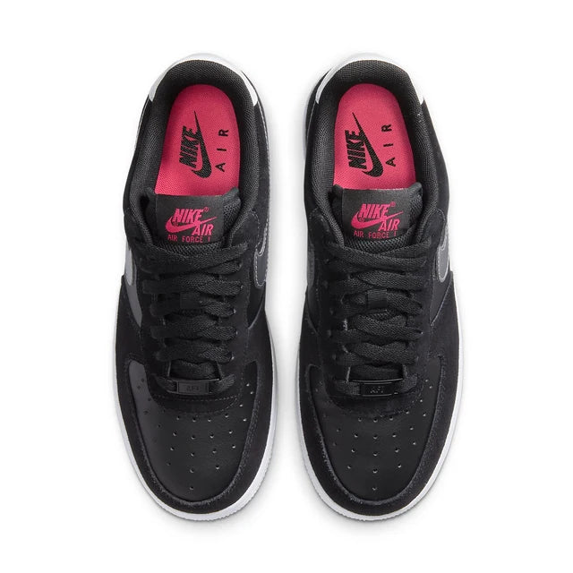 Nike Air Force 1 '07 'Black Metallic Silver'