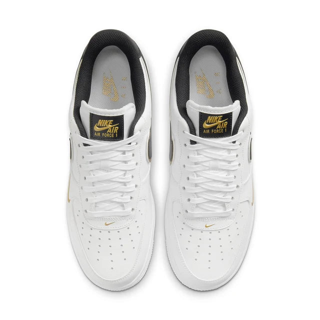 Nike Air Force 1 '07 'Metallic Swoosh Pack - White Metallic Gold'