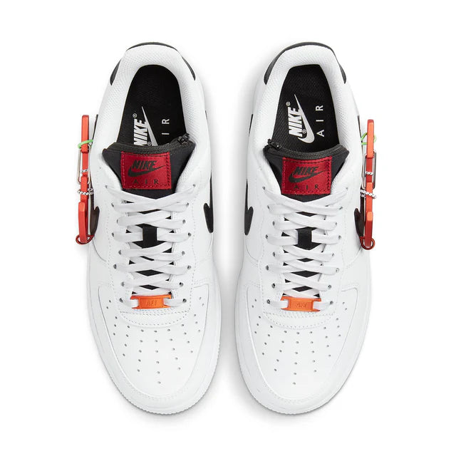 Nike Air Force 1 '07 'Carabiner - White Habanero Red'