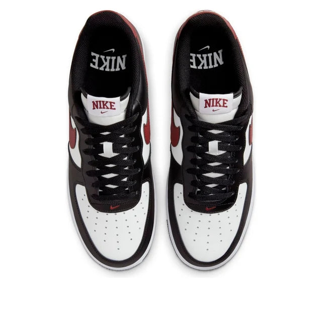 Nike Air Force 1 '07 'Black White Red'