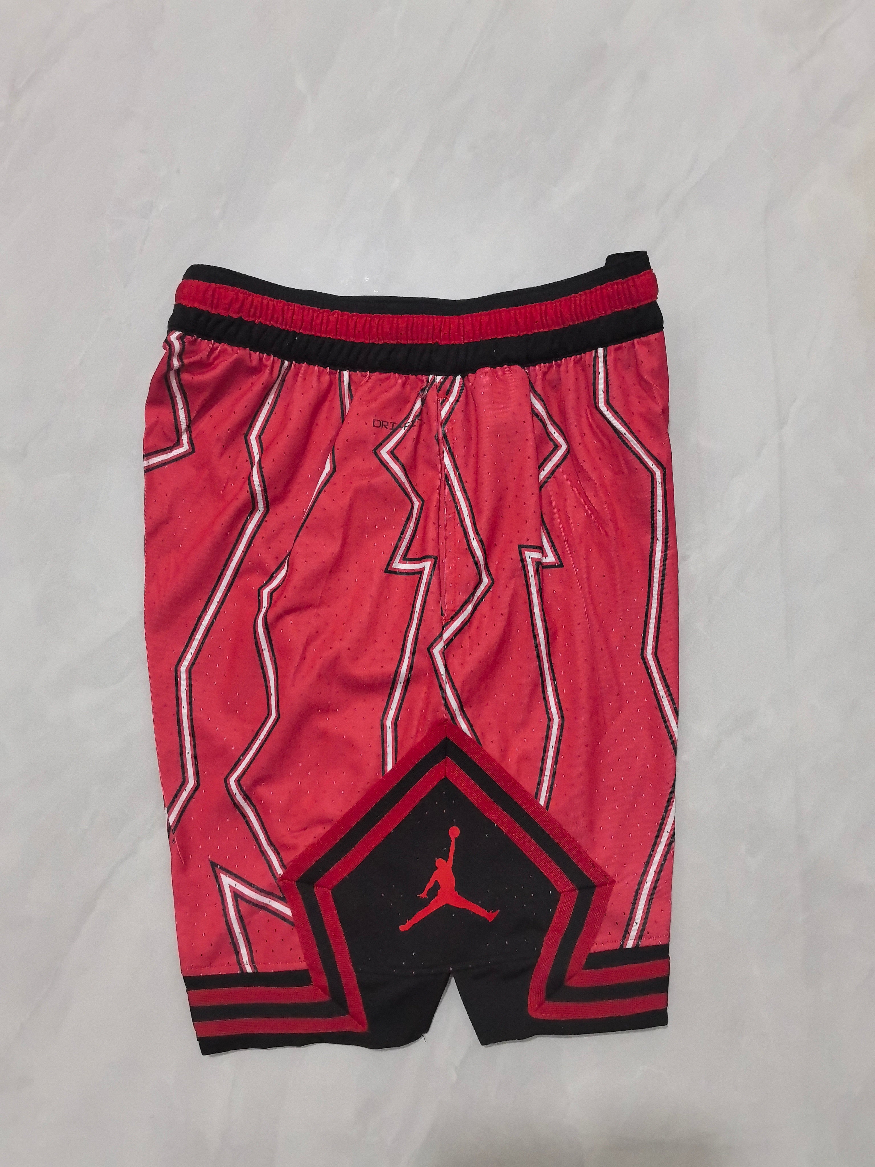 Jordan B-12 Thunder Red Pants
