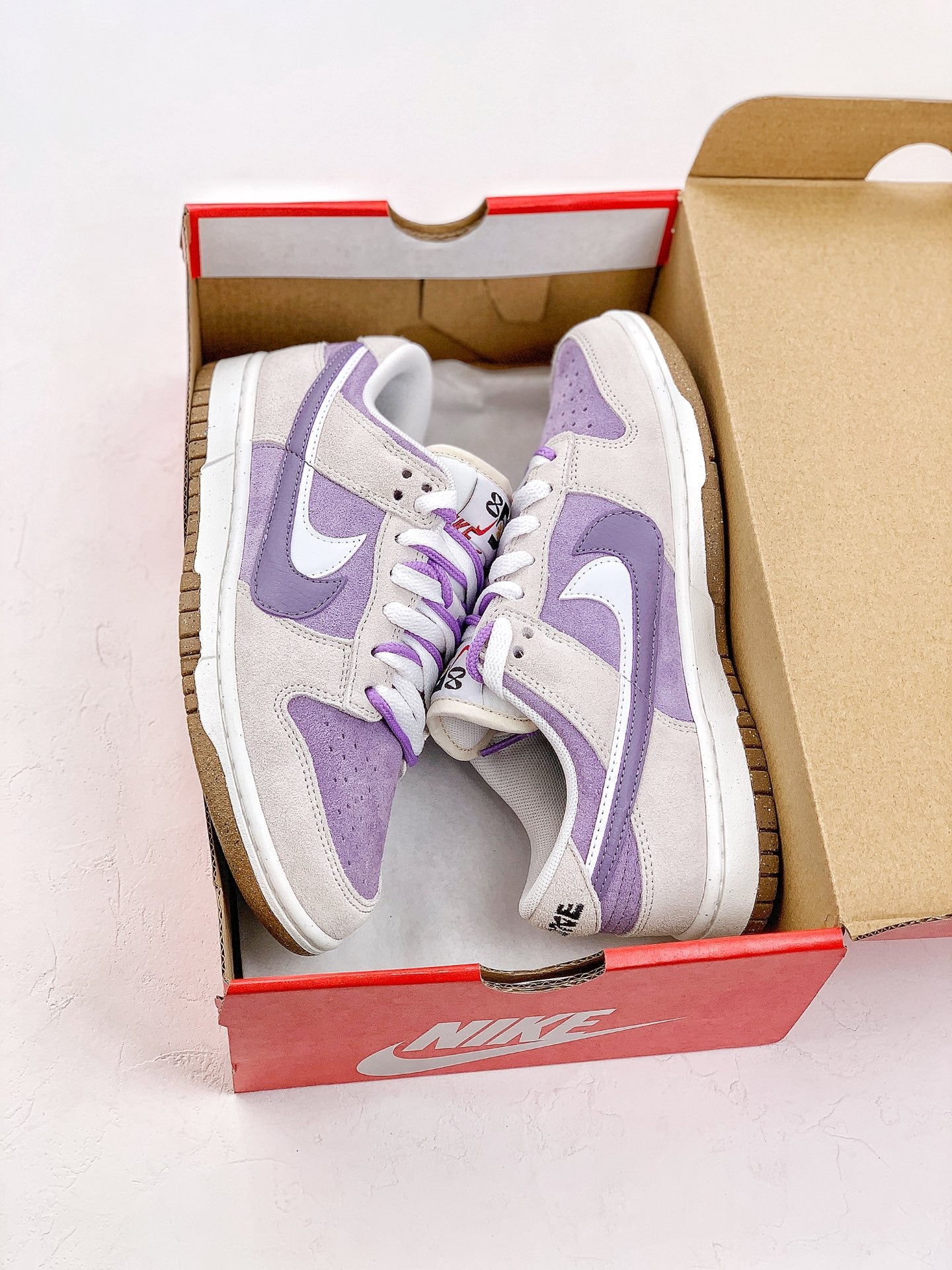 NIKE DUNK SB LOW " Beige purple"