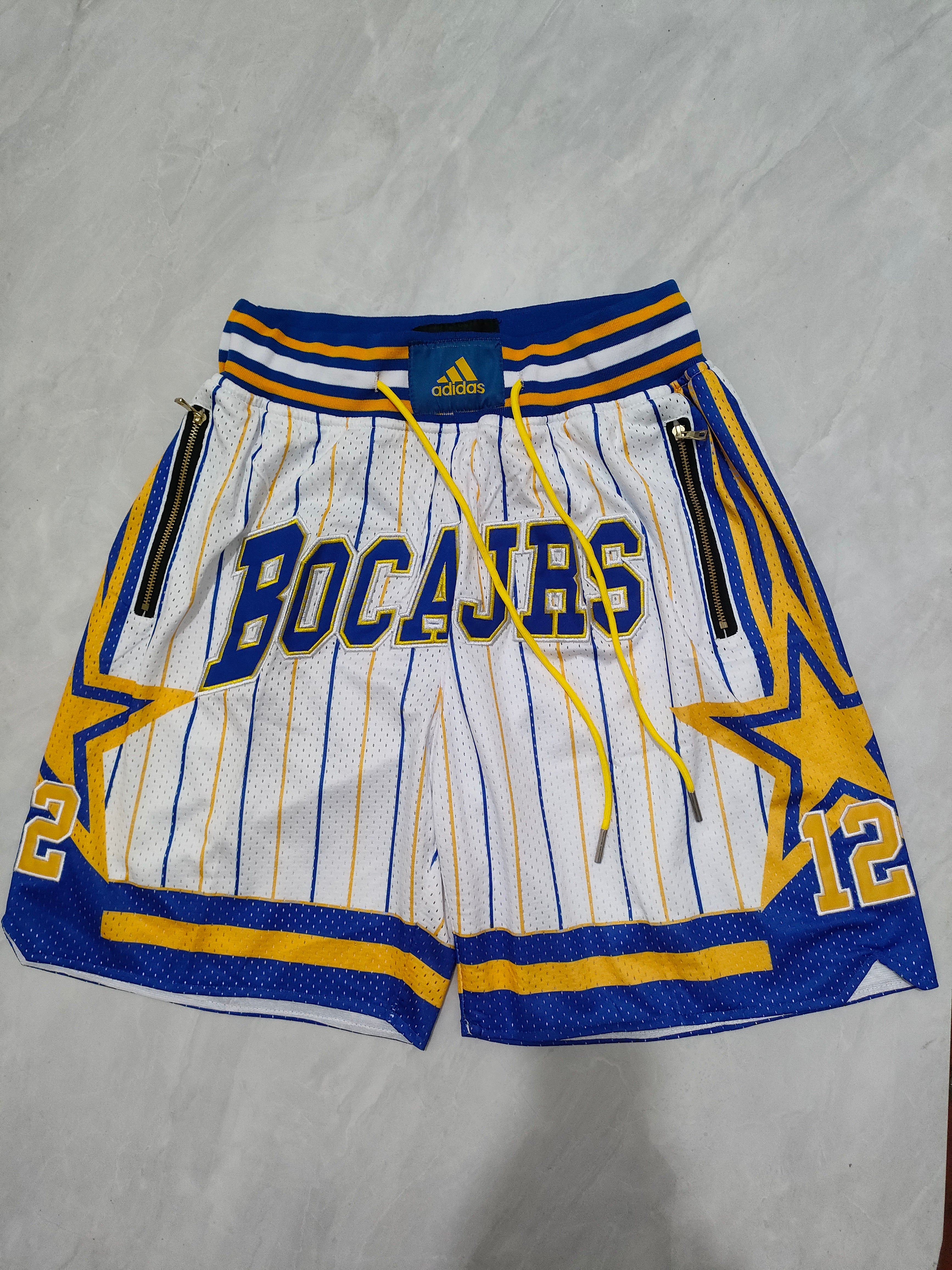 BOCAJRS Pacers White Pocket Shorts