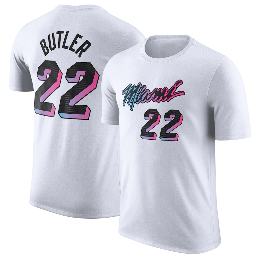 Men's Nike T-shirt Nike Miami Wade #22 Tee