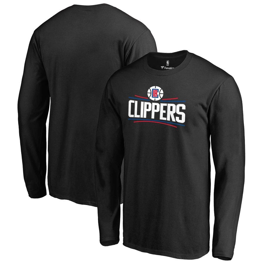 Chemise longue noire LA Clippers