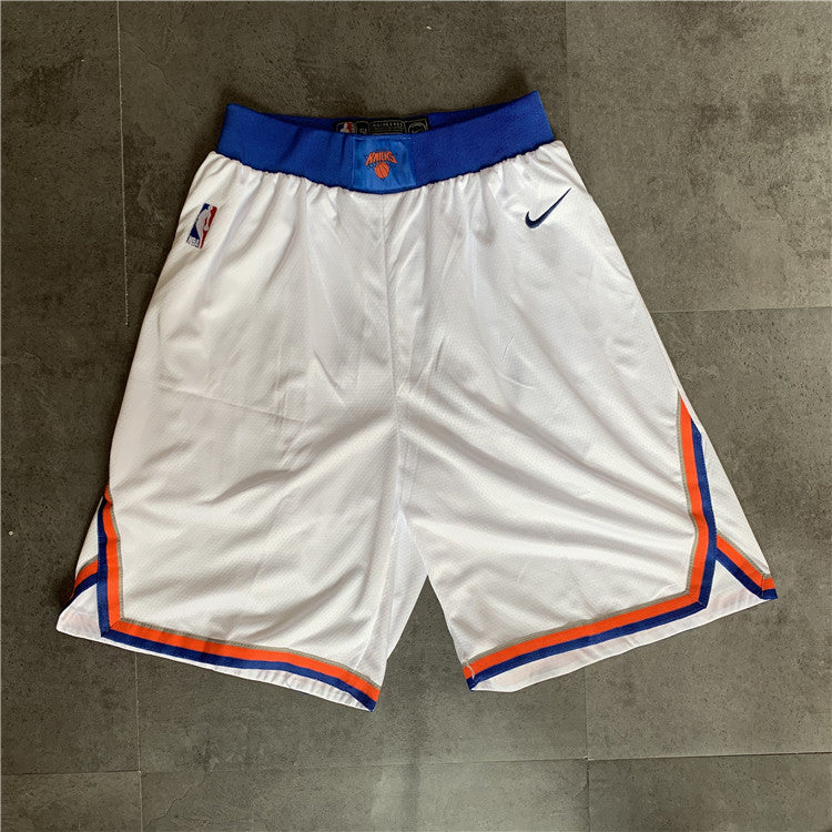 Knicks white shorts