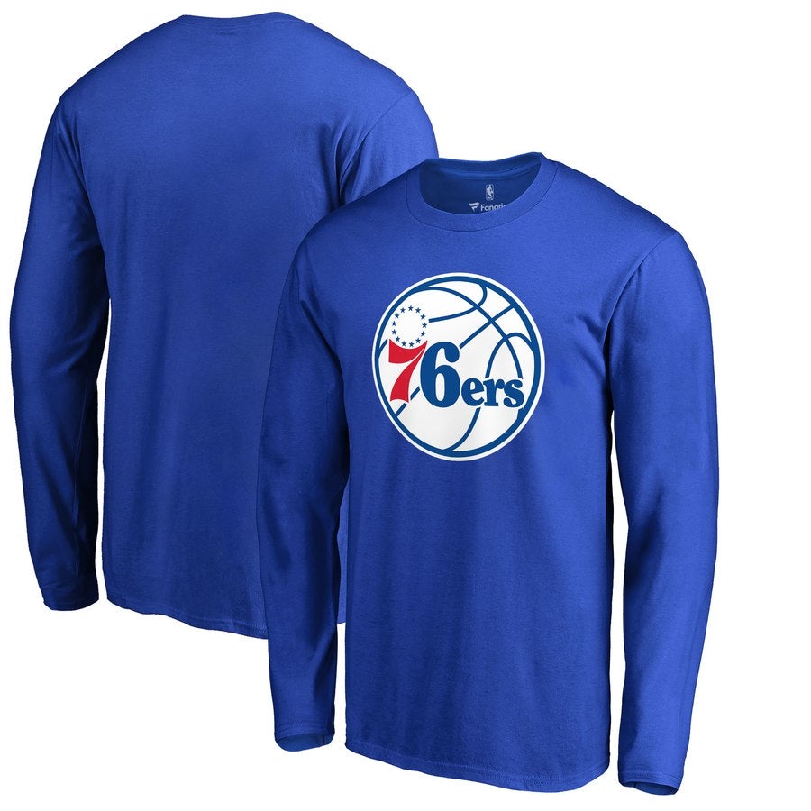 Philadelphia 76ers blue long shirt