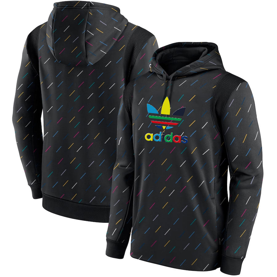 Adidas saupoudre un sweat à capuche multicolore brillant