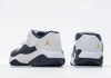 Nike air jordan retro low cut black and white shoes