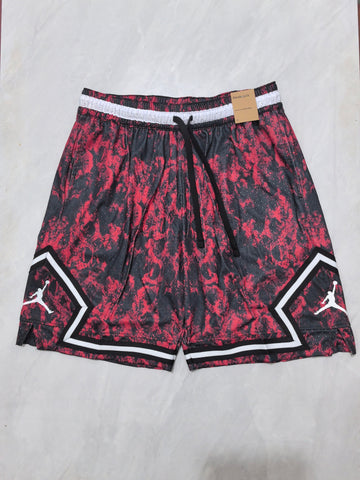 Jordan B-13 dark red basketball shorts